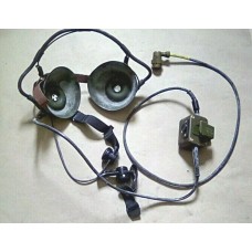 RACAL LARKSPUR CLANSMAN CROSS OVER HEADSET THROAT MIC PTT ASSY