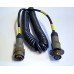 CLANSMAN BOWMAN AUDIO EXTENSION LEAD 7PM TO 7PF BULKHEAD COILED LEAD