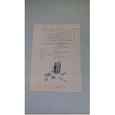 CLANSMAN PRC320 EMER TECHNICAL HANDBOOK DATA SUMMARY