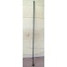 VEHICLE ANTENNA ROD LOWER SECTION WITH SCREW THREAD HUB BASE.