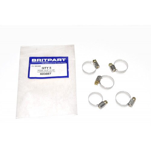Hose Clip 13-20 Quantity Of 5 Hose Clip 13-20 Quantity Of 5