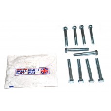 Bolt 7/16 X 2 7/8 Unf Quantity Of 10