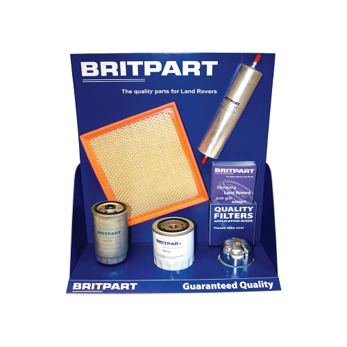 Britpart Filter Display
