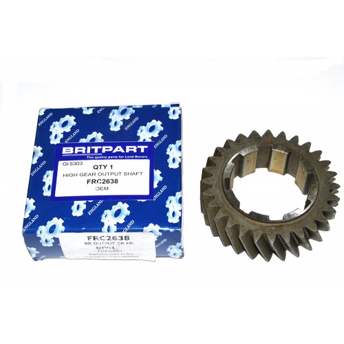 High Gear Output Shaft High Gear Output Shaft