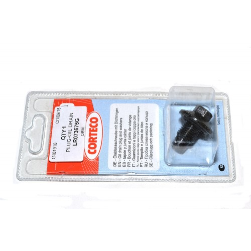 Plug-Oil Drain Plug-Oil Drain