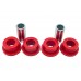 BUSH KIT POLY RED
