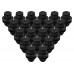 Wheel Nut - Satin Black X 20 Wheel Nut - Satin Black X 20