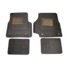 DEFENDER FRONT AND REAR CARPET SET - BLACK