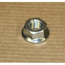 M6 Flange Nut Plain Quantity Of 10