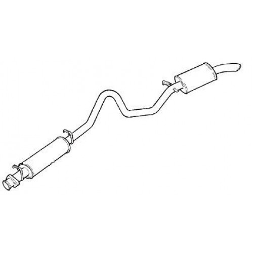 SILENCER AND TAILPIPE SILENCER AND TAILPIPE