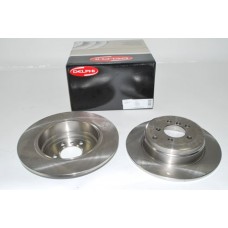 DELPHI REAR BRAKE DISC PAIR