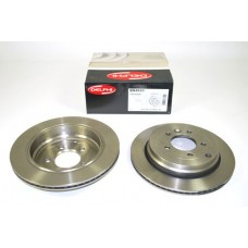 DELPHI REAR BRAKE DISC PAIR
