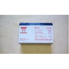 YUASA NP7-12 LEAD ACID BATTERY 12V 7AH