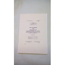 USER HANDBOOK GENERATOR SET AC 3.1/2 KVA