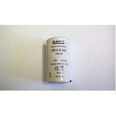 BATTERY 1.2V  4.0AH  RECHARGEABLE VR 4 D
