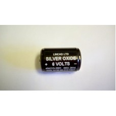 BATTERY NON RECHARGEABLE  6V  SILVER OXIDE