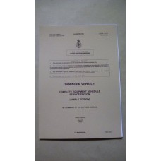 SPRINGER COMPLETE EQUIPMENT SCHEDULE SERVICE EDITION