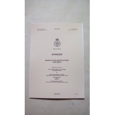 SPRINGER VEHICLE MODIFICATION INSTRUCTIONS