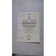 GENERATOR SET (HOPKINS) REPAIR INSTRUCTIONS MANUAL
