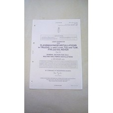 USER HANDBOOK CLANSMAN ZULU MULTI SET INSTALLATION