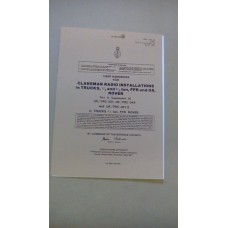 USER HANDBOOK CLANSMAN VRC321,PRC344 AND PRC351/2 INSTALLATIONS