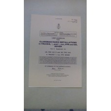 USER HANDBOOK CLANSMAN PRC351/2 AND PRC344 INSTALLATIONS
