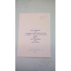 CLANSMAN HANDBOOK  TEST EQUIPMENT AND ANCILLARIES IN 1/2 & 3/4 TON LAND ROVER