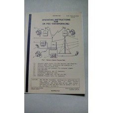 OPERATING INSTRUCTIONS FOR UK/PSC540 SHOREACRE