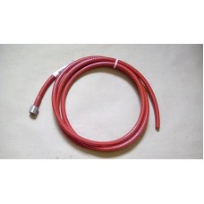 HOSE ASSY STATIC 2.5MTRS RED RUBBER