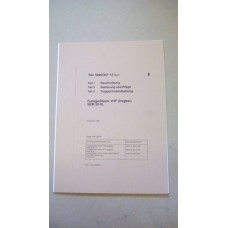 NATO SEM52-SL VHF PRR USER MANUAL (GERMAN)