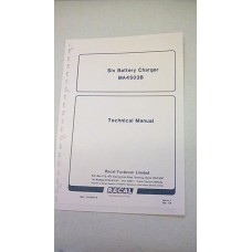 RACAL COUGAR 6 BATTERY CHARGER TECHNICAL MANUAL